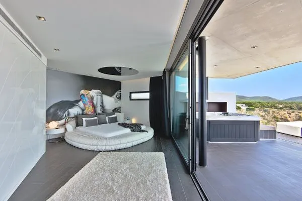 Schlafzimmer  Villa Bora Ibiza