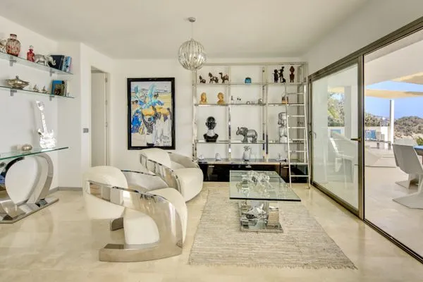 Living room  Villa Pearl Ibiza