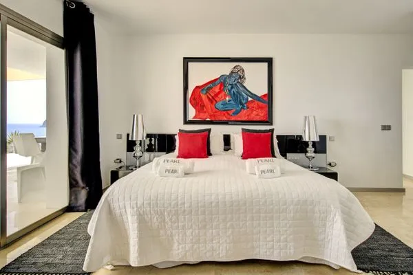 Bedroom  Villa Pearl Ibiza