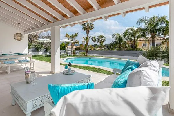 Terrace  Villa Tagomago Mallorca