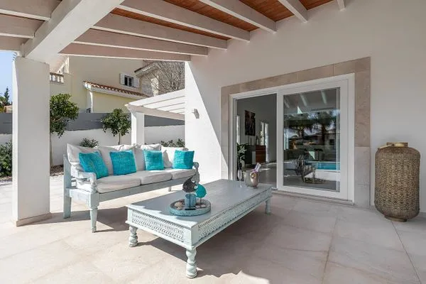 Terrace  Villa Tagomago Mallorca