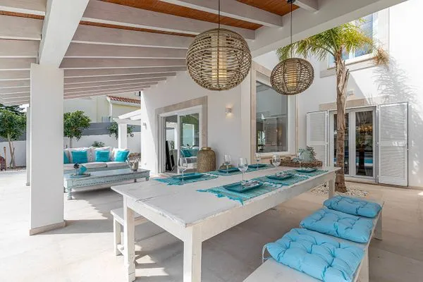 Terrace  Villa Tagomago Mallorca