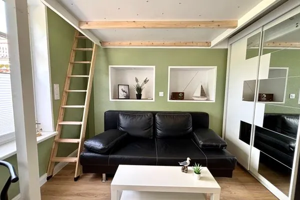 Wohnzimmer  Haus OstseeWelle -  Kleine Perle