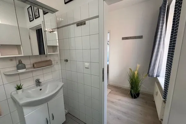 Badezimmer  Haus OstseeWelle -  Seemuschel