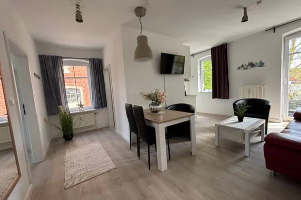 Wohnzimmer  Haus OstseeWelle -  Seemuschel