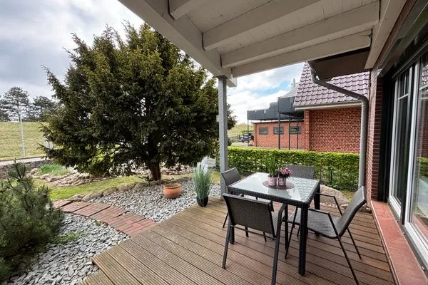 Terrasse  Haus Ostsee - Deichblick