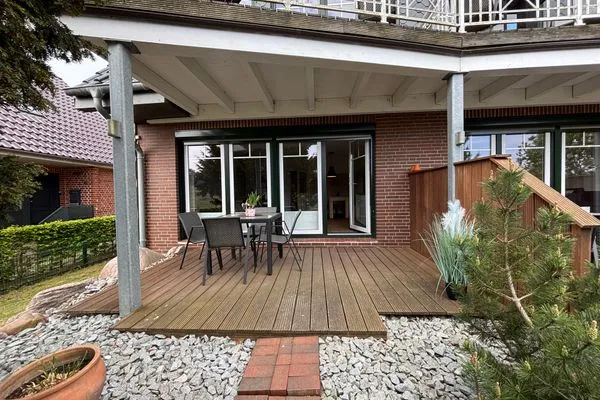 Terrasse  Haus Ostsee - Deichblick