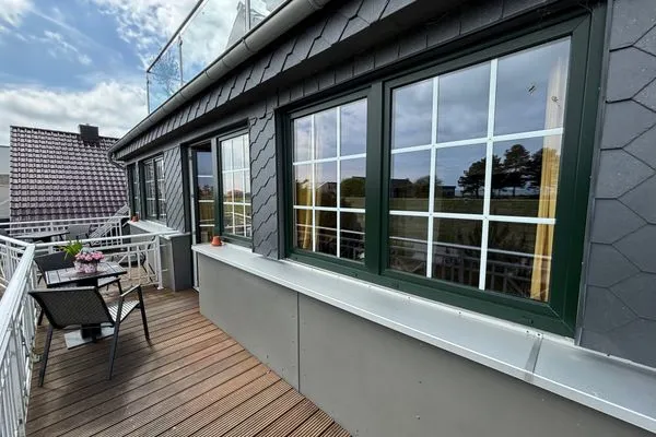 Balkon  Haus Ostsee - Seehafen