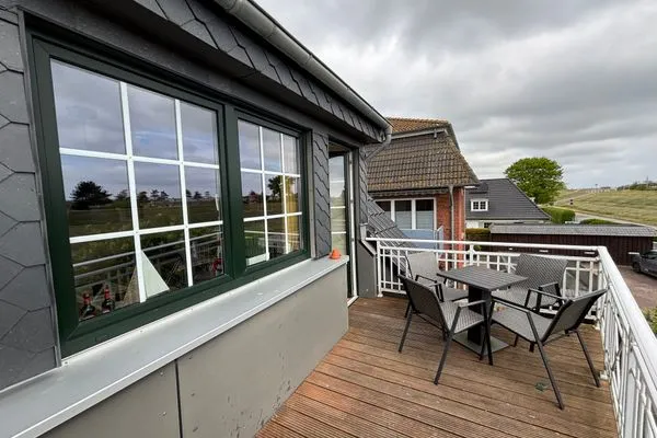 Balkon  Haus Ostsee - Meeresblick