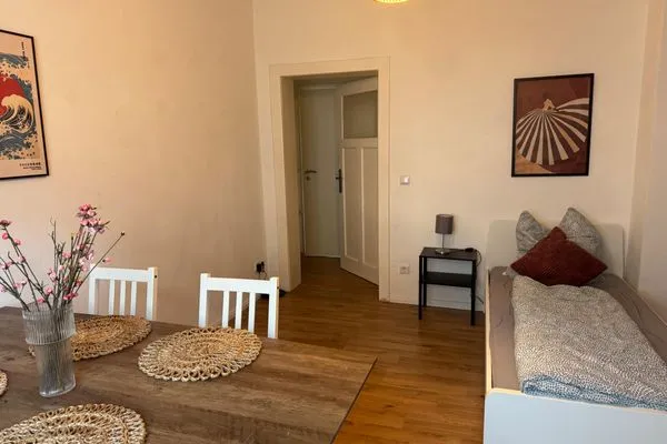 Wohnzimmer  Gemütliches Appartement "Irina" in Weißenfels mit 3 Schlafzimmern