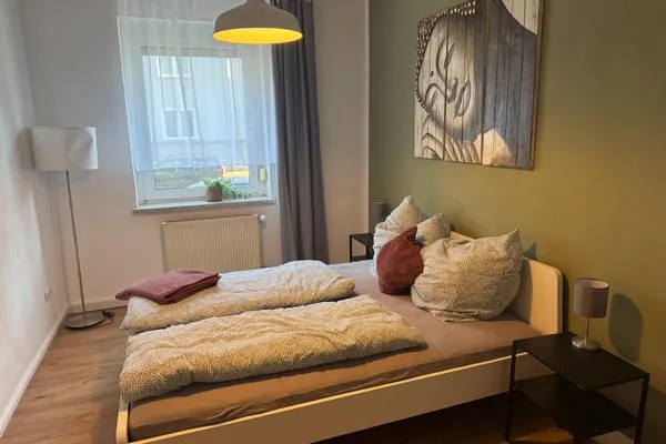 Schlafzimmer  Gemütliches Appartement "Irina" in Weißenfels mit 3 Schlafzimmern