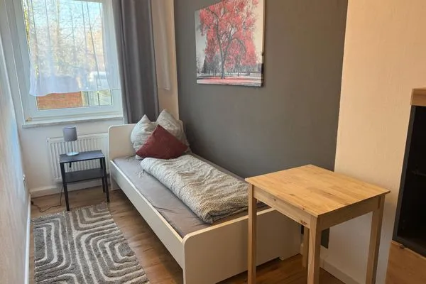 Schlafzimmer  Gemütliches Appartement "Irina" in Weißenfels mit 3 Schlafzimmern