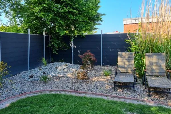 Garten  Ferienhaus Strandschnecke