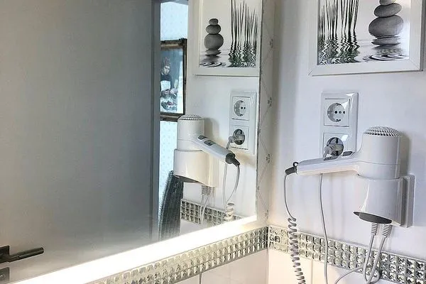 Badezimmer  Villa Imme App. 4 - mit überdachtem Balkon & wohnlichem Ambiente in strandnaher Lage