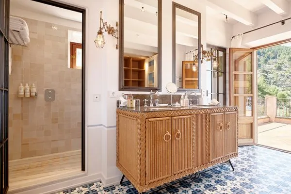 Badezimmer  Villa Can Miquelet