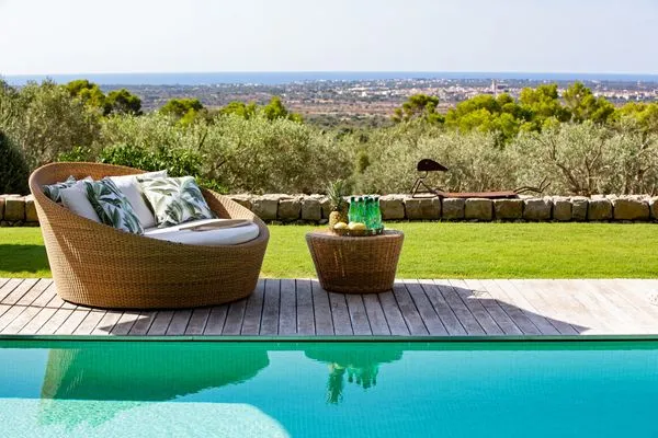 Terrasse  Finca Son Silvestre