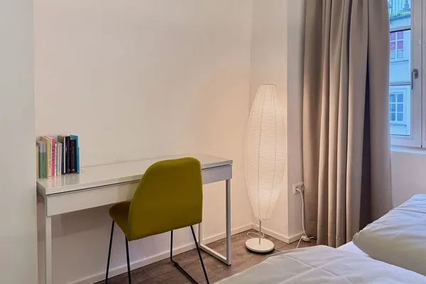 Multi-Fewo-Haus Zitronengässle 1 Ferienwohnung Metta Lindau Insel - Schlafzimmer 1