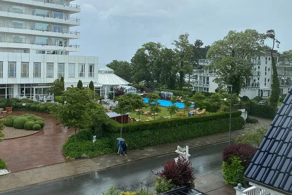 Balkon  Villa Imme App. 5 - großzügige Studio-Ferienwohnung mit Südbalkon & Meerluft-Feeling