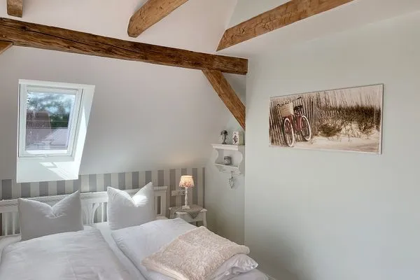 Wohnzimmer  Villa Imme App. 5 - großzügige Studio-Ferienwohnung mit Südbalkon & Meerluft-Feeling