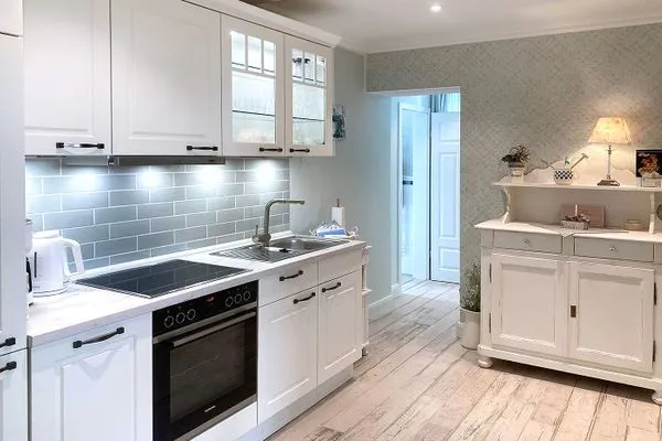 Küche / Küchenzeile  Villa Imme App. 3 - Komfort, Strandnähe & Wohlfühlambiente