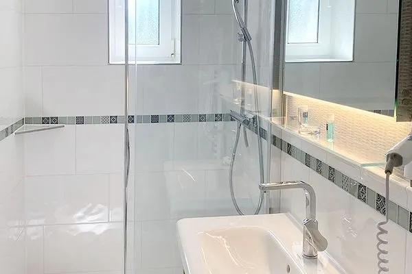 Badezimmer  Villa Imme App. 3 - Komfort, Strandnähe & Wohlfühlambiente