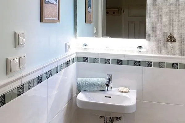 Gäste-WC  Villa Imme App. 3 - Komfort, Strandnähe & Wohlfühlambiente