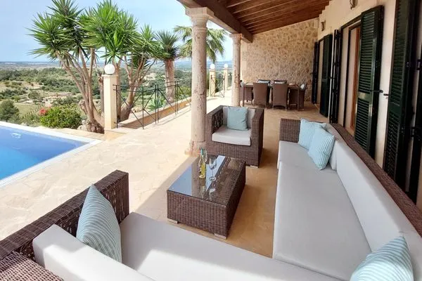 Terrasse  Finca Flor de la vida