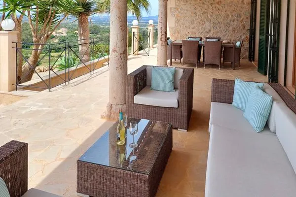 Terrasse  Finca Flor de la vida