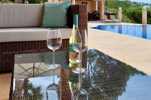 Terrasse  Finca Flor de la vida