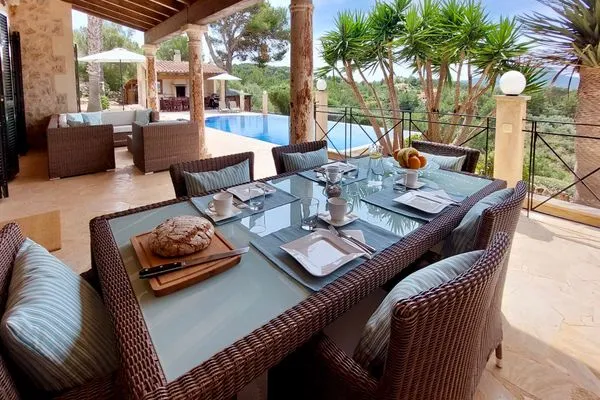 Terrasse  Finca Flor de la vida