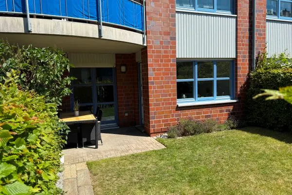 Garten  Ferienwohnung "Sprotte" am Schönberger Strand