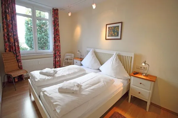 Schlafzimmer  Villa Seeblick - App. 309 - mit herrlichem Meerblick