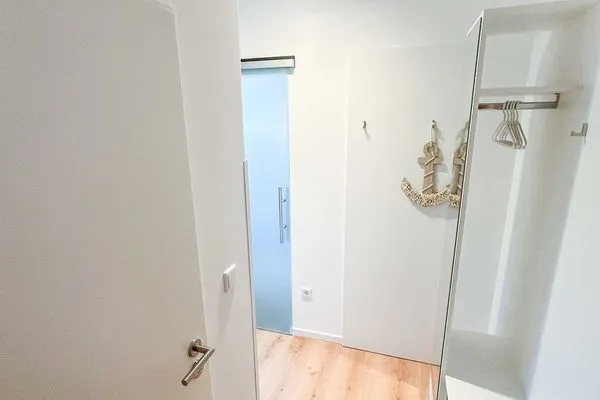 Flur Haus Anton-Günther-Straße 16 Ferienwohnung Strandglück