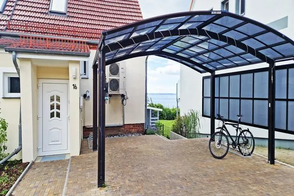 Fassade / Eingang  Haus Waterkant - in erster Reihe mit traumhaftem Meerblick