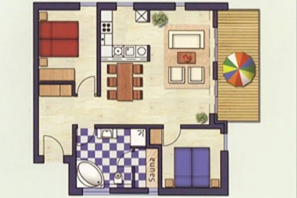 Grundriss  Waterkant