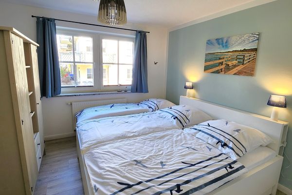 BIRKENHOF Haus 02, App. 64 Ostseebad Wustrow - Schlafzimmer
