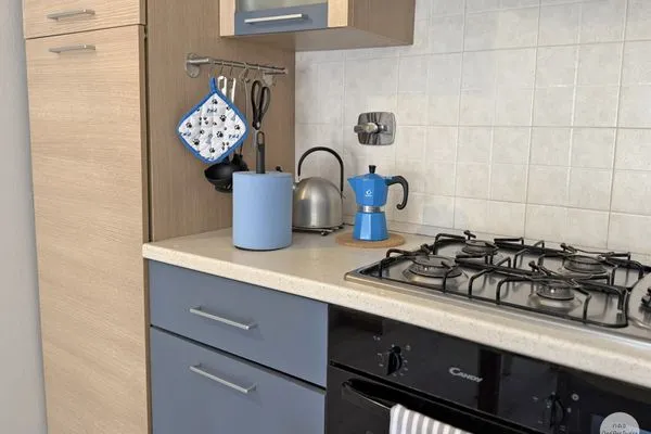 Küche / Küchenzeile  Residenza "Blue Sea House"