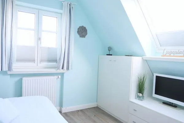 Schlafzimmer  Norderstr. 55c, Whg. 11, DG, Sundowner