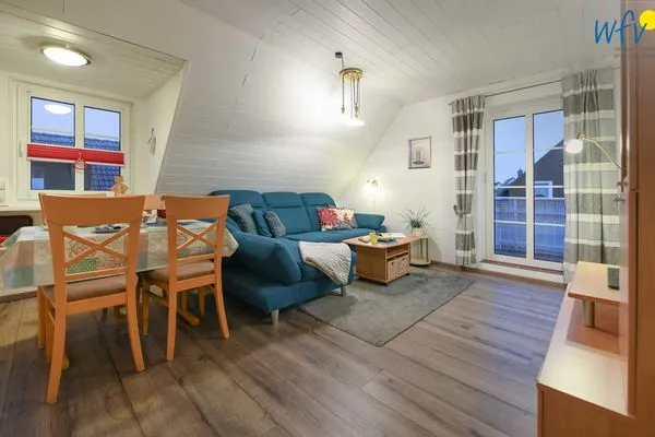 Wohnzimmer Godenhus Ferienwohnung Luisa