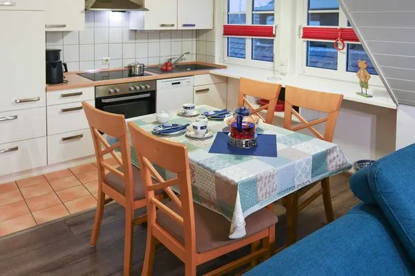 Essbereich Godenhus Ferienwohnung Luisa