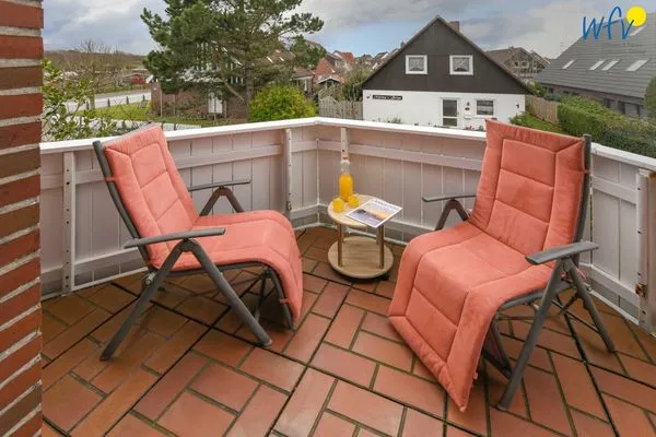 Balkon Godenhus Ferienwohnung Luisa