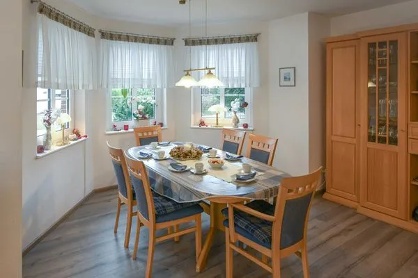 Essbereich Godenhus Ferienwohnung Hannes