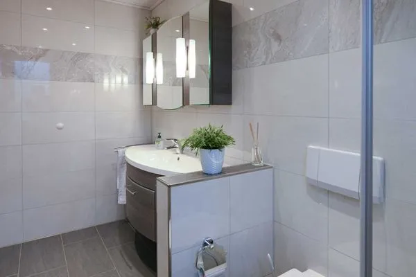 Badezimmer Godenhus Ferienwohnung Hannes