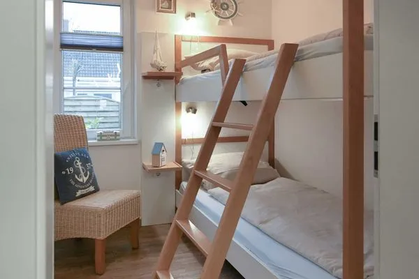 Schlafzimmer Godenhus Ferienwohnung Hannes