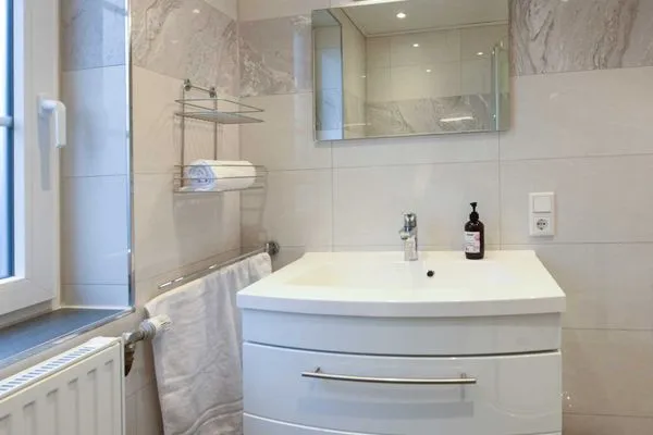 Badezimmer Godenhus Ferienwohnung Hannes