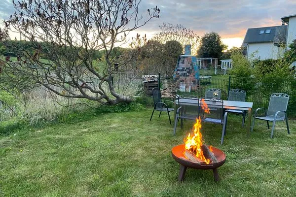 Grillbereich  Ferienwohnung Tiny - am Rande des Nationalparks in Hagen