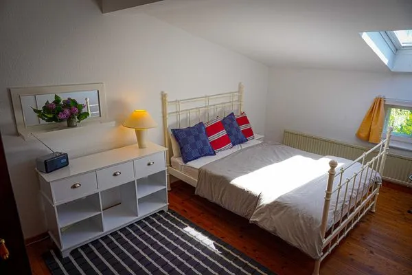 Schlafzimmer  Jasmundhus auf Rügen - Ferienwohnung  Steuerbord