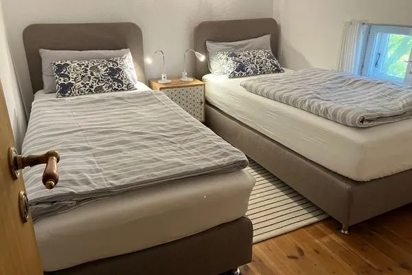 Schlafzimmer  Jasmundhus auf Rügen - Ferienwohnung  Steuerbord