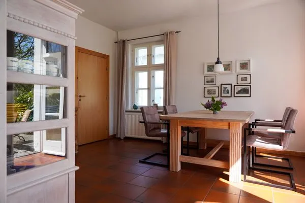 Küche / Küchenzeile  Jasmundhus auf Rügen - Ferienwohnung Backbord