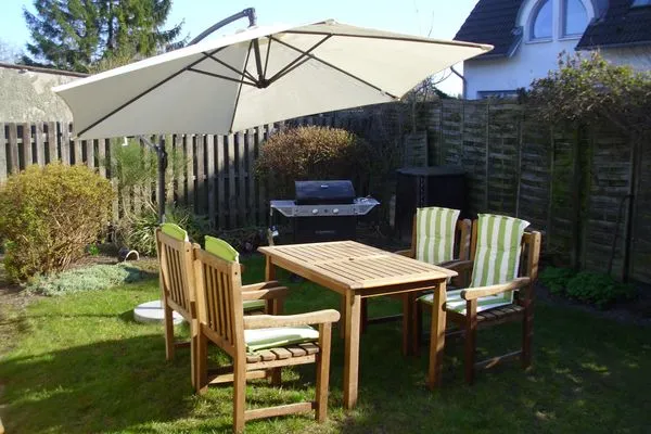 Grillbereich  Ferienzimmer Am Stadtrand